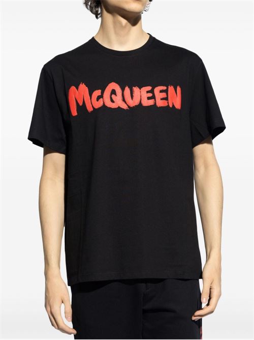 T-shirt with logo ALEXANDER MCQUEEN | 794673QTABS0512